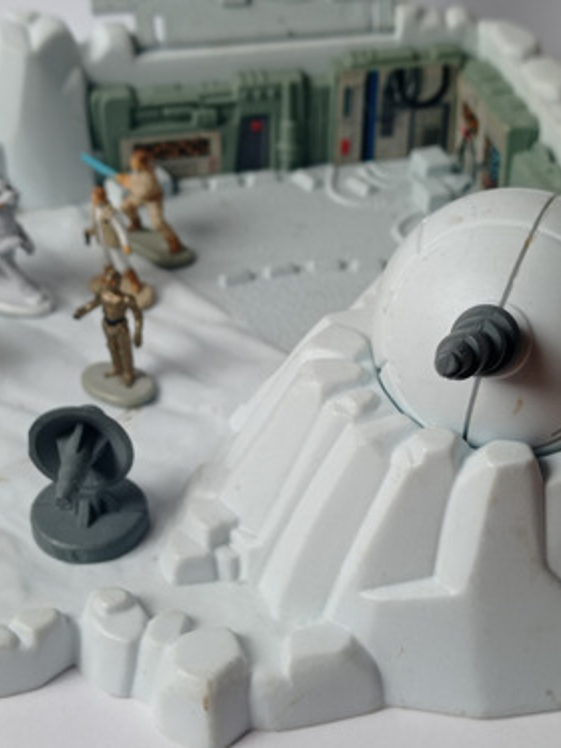 Hoth Ice Planet Playset 1994 Star Wars Galoob Micro Machines 5