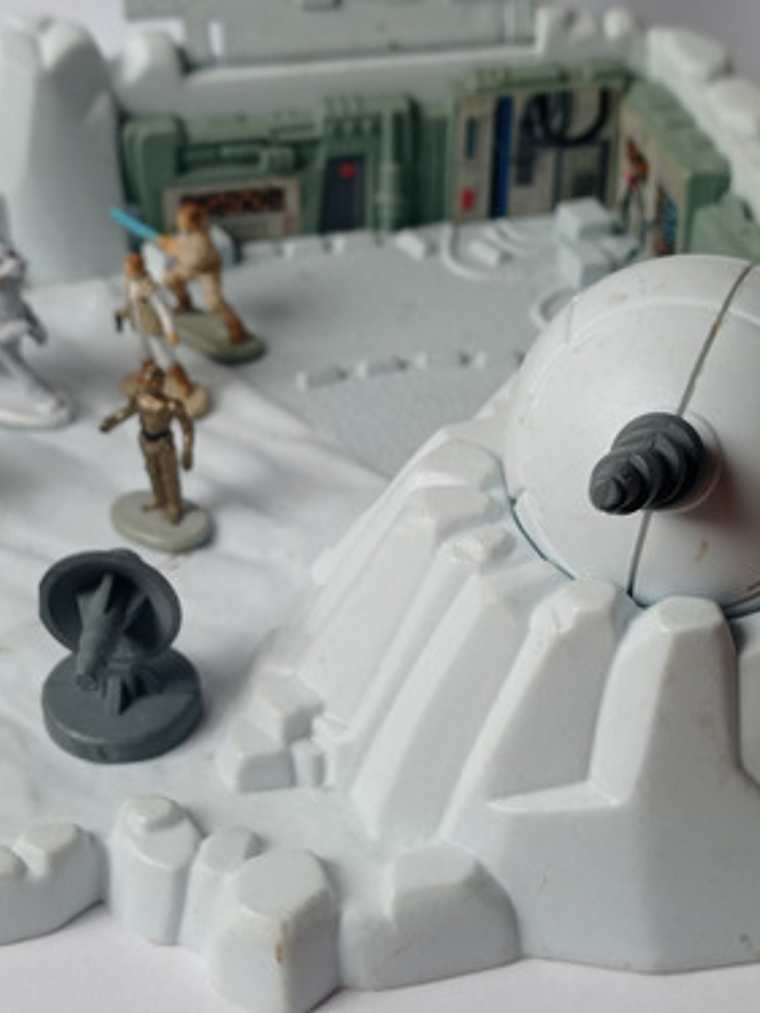 Hoth Ice Planet Playset 1994 Star Wars Galoob Micro Machines 5