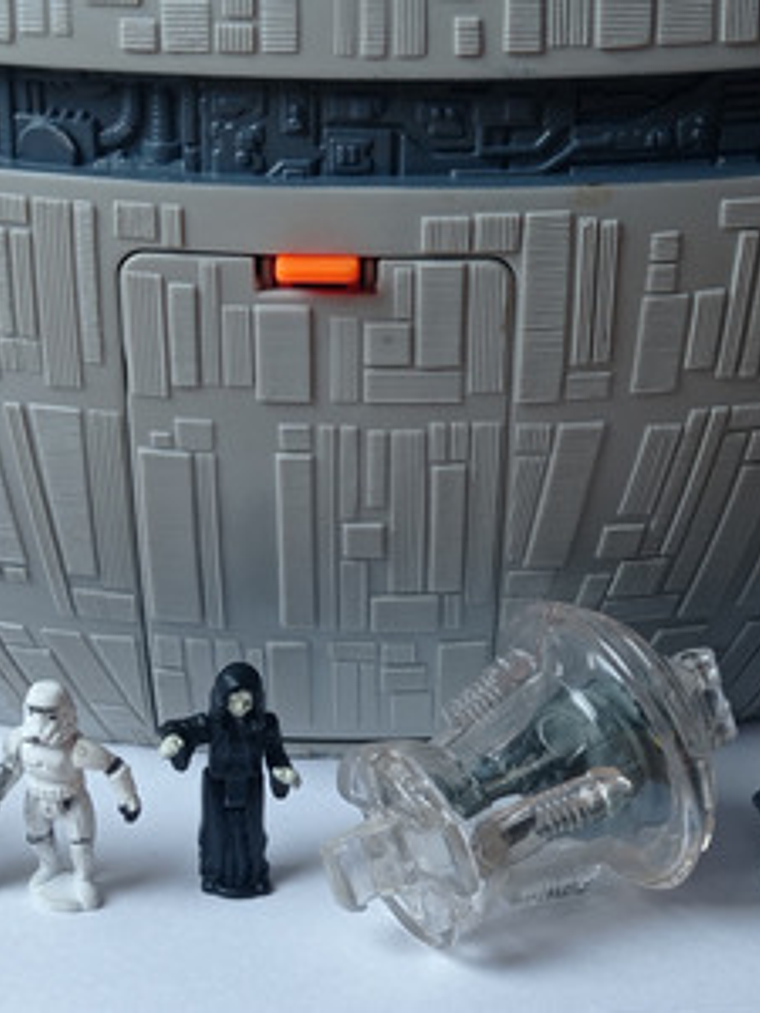 Death Star Playset 1996 Star Wars Galoob Action Fleet 2