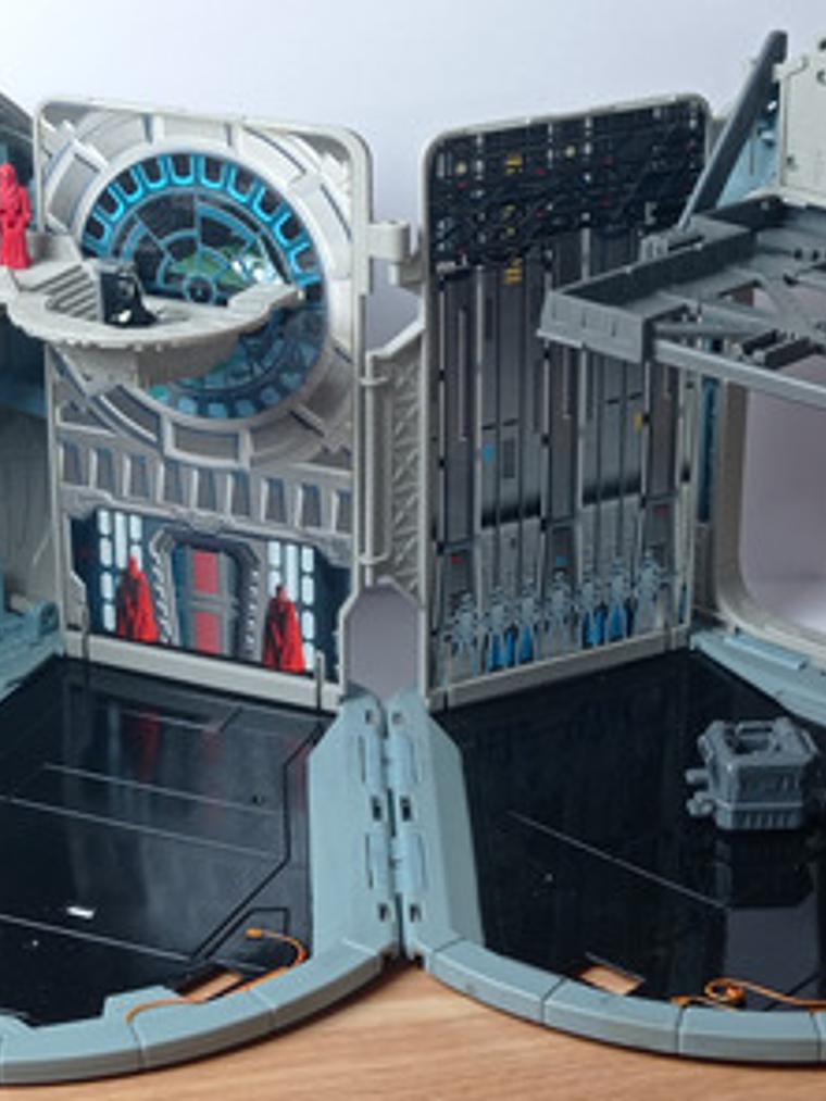 Death Star Playset 1996 Star Wars Galoob Action Fleet 3