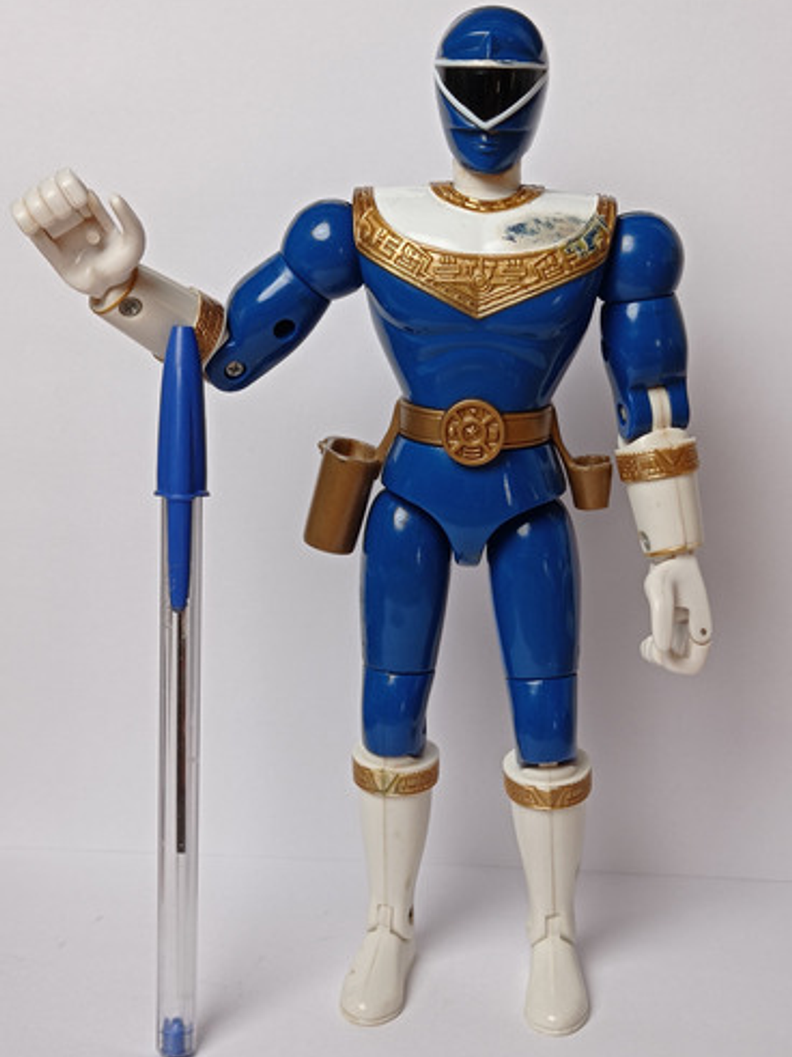 Blue Ranger 1996 Power Rangers Zeo Bandai 3
