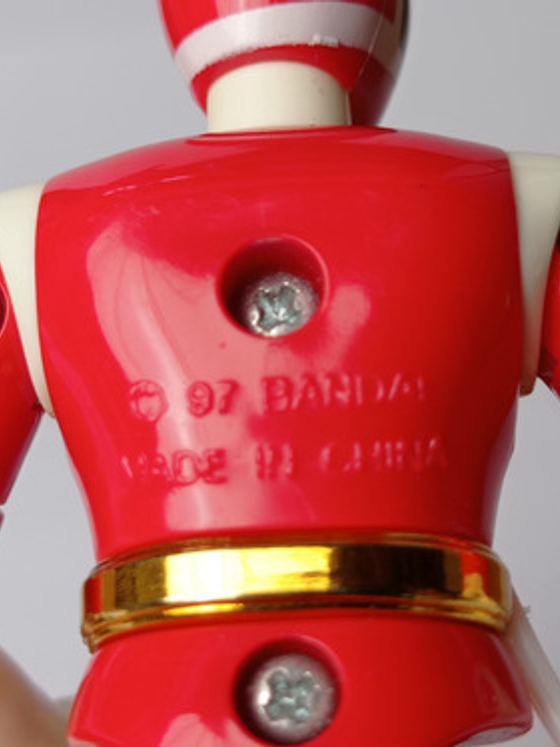 Red Ranger 1997 Power Rangers In Space Bandai 5