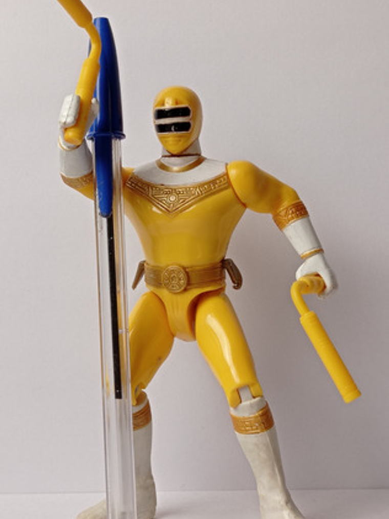 Yellow Ranger 1996 Power Rangers Zeo Bandai 3