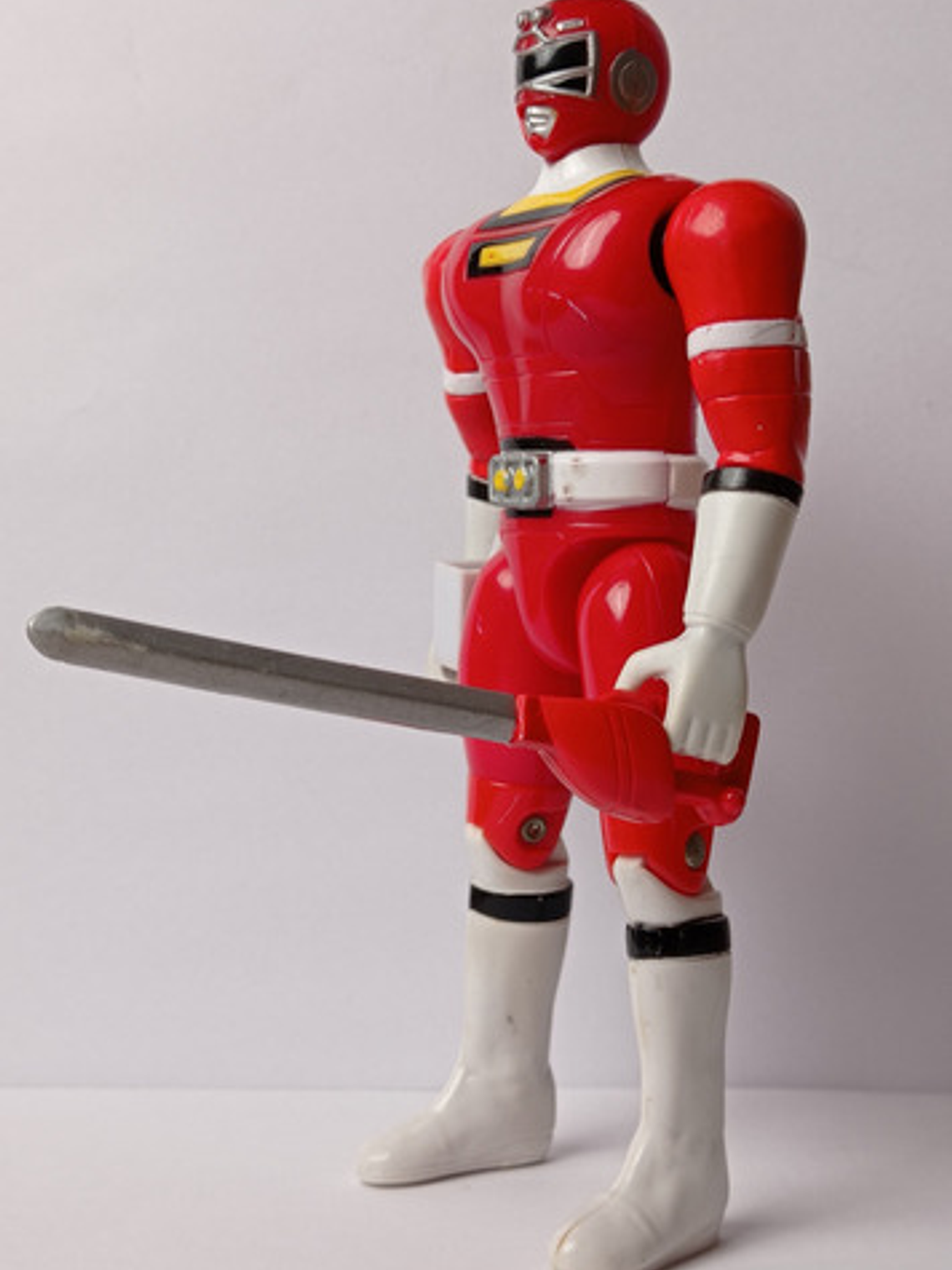 Red Ranger 1997 Power Rangers In Space Bandai 4