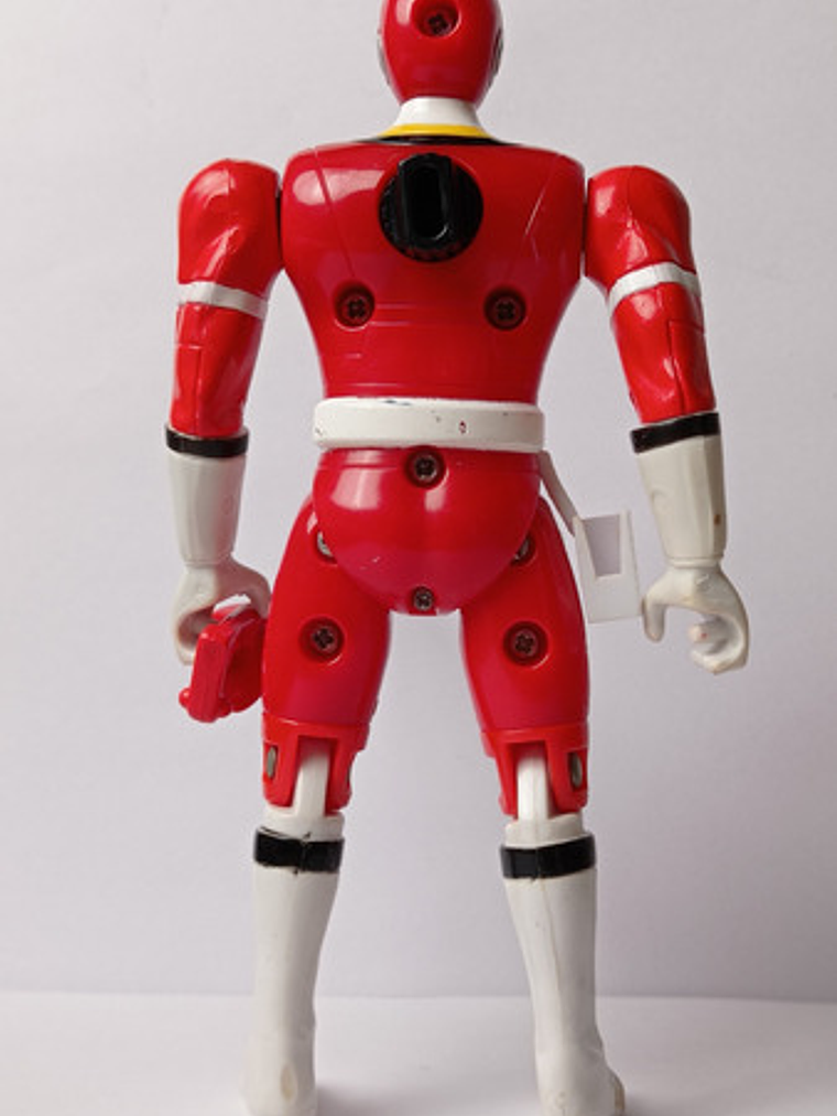 Red Ranger 1997 Power Rangers In Space Bandai 5
