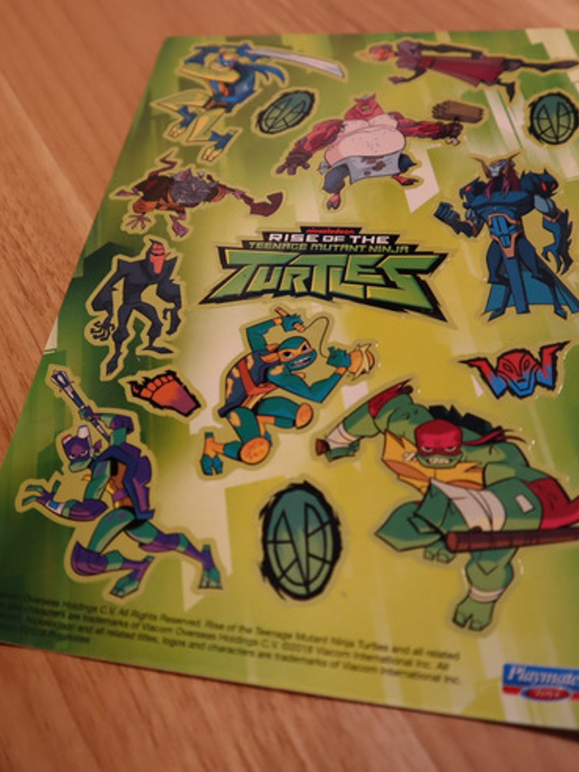 Set Stickers Tmnt 2018 Playmates Tortugas Ninja Nickelodeon Tortugas Ninja 1
