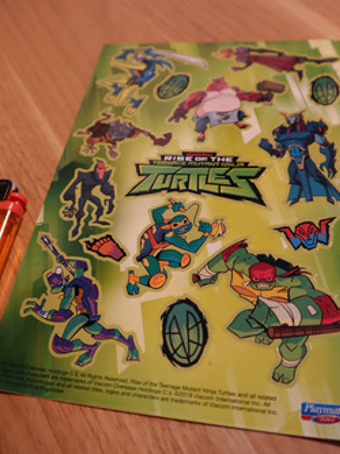 Set Stickers Tmnt 2018 Playmates Tortugas Ninja Nickelodeon Tortugas Ninja 2