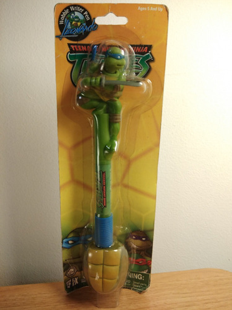 Lapiz Tmnt 2004 Leo Wobble Writer Pen Leonardo Lapiz 1