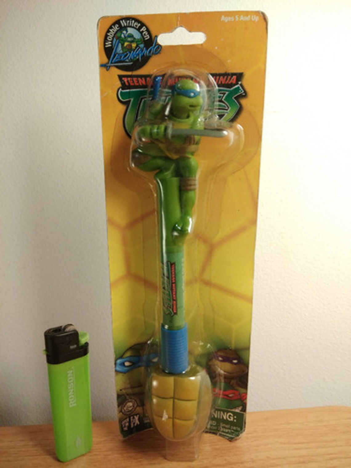 Lapiz Tmnt 2004 Leo Wobble Writer Pen Leonardo Lapiz 2