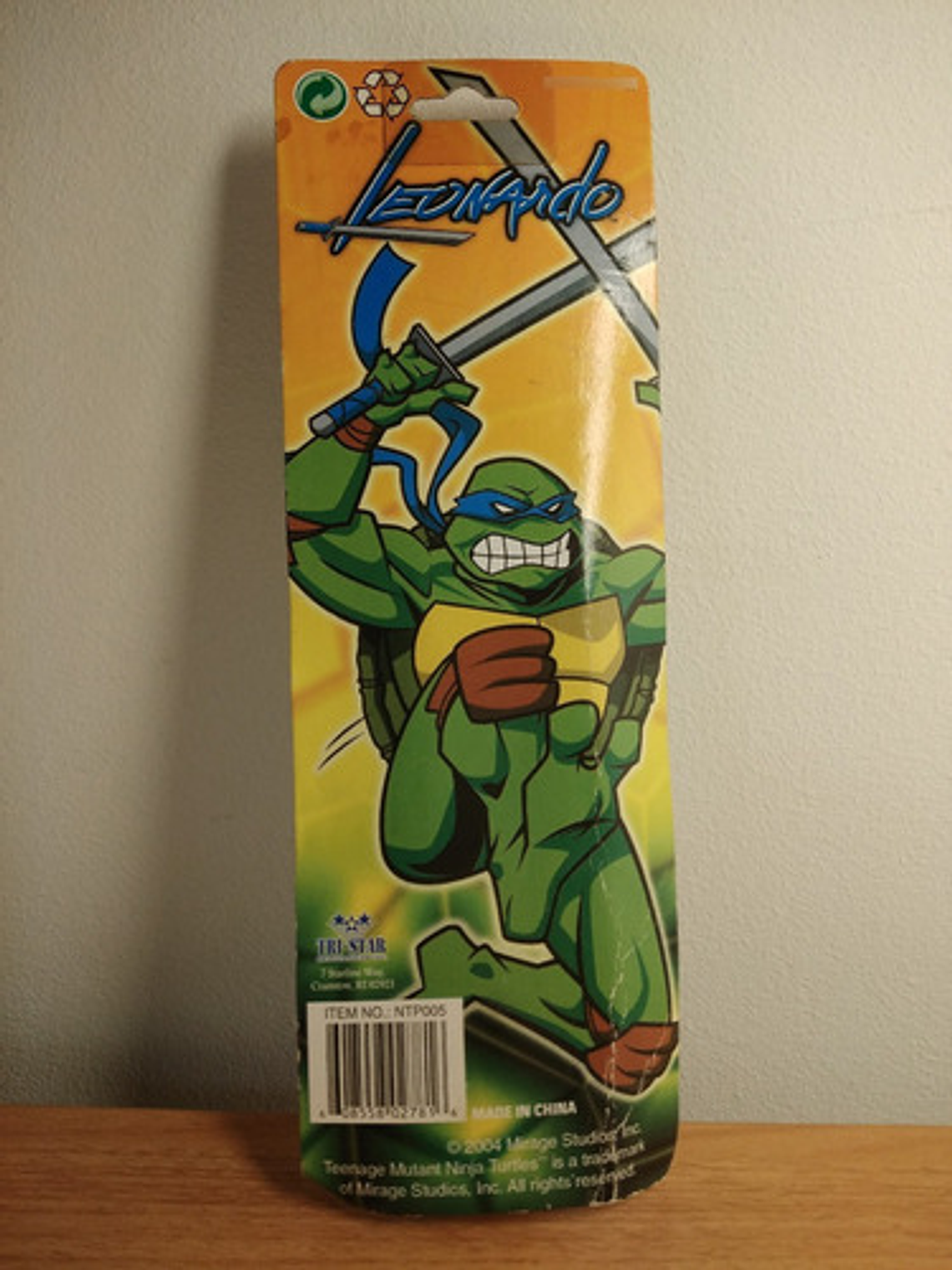 Lapiz Tmnt 2004 Leo Wobble Writer Pen Leonardo Lapiz 7