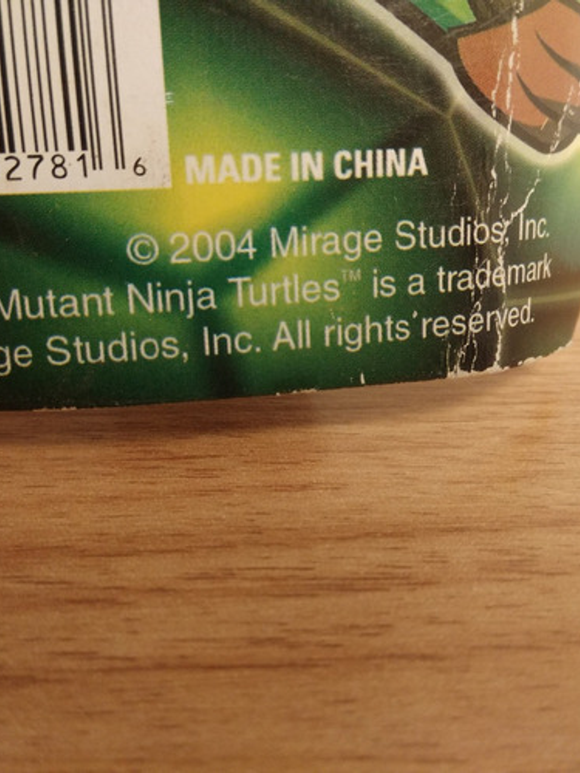 Lapiz Tmnt 2004 Leo Wobble Writer Pen Leonardo Lapiz 8