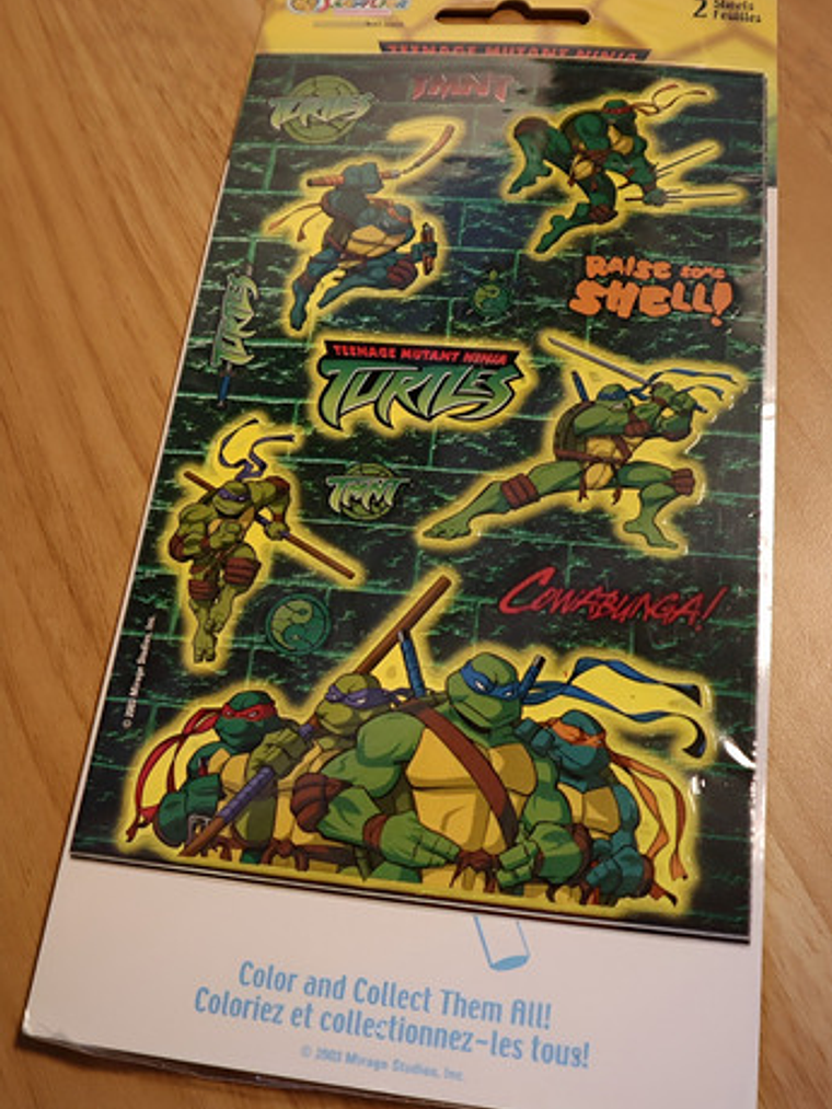 Set Stickers Tmnt Sandylion 2003 Mirage Tortugas Ninja N2 1