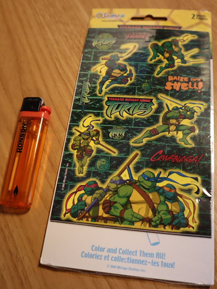 Set Stickers Tmnt Sandylion 2003 Mirage Tortugas Ninja N2 2