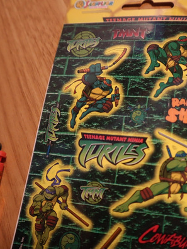 Set Stickers Tmnt Sandylion 2003 Mirage Tortugas Ninja N2 3