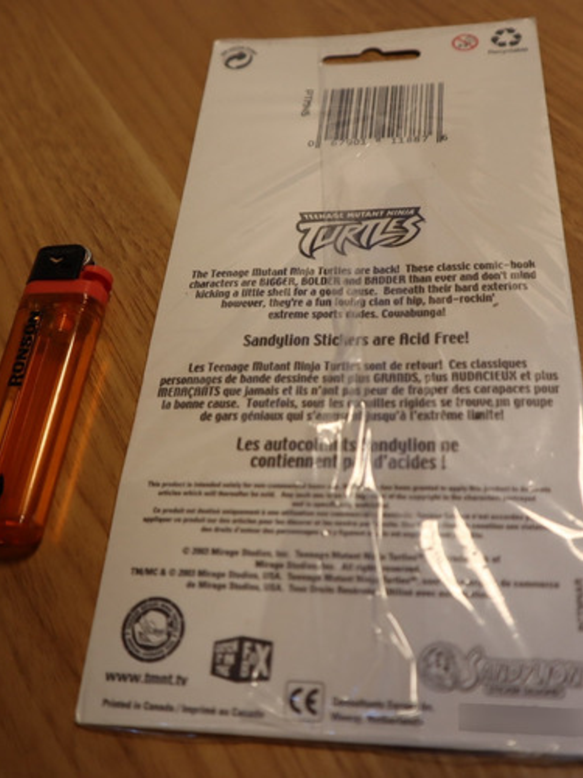 Set Stickers Tmnt Sandylion 2003 Mirage Tortugas Ninja N2 4