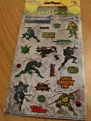 Set Stickers Tmnt Sandylion 2003 Mirage Tortugas Ninja
