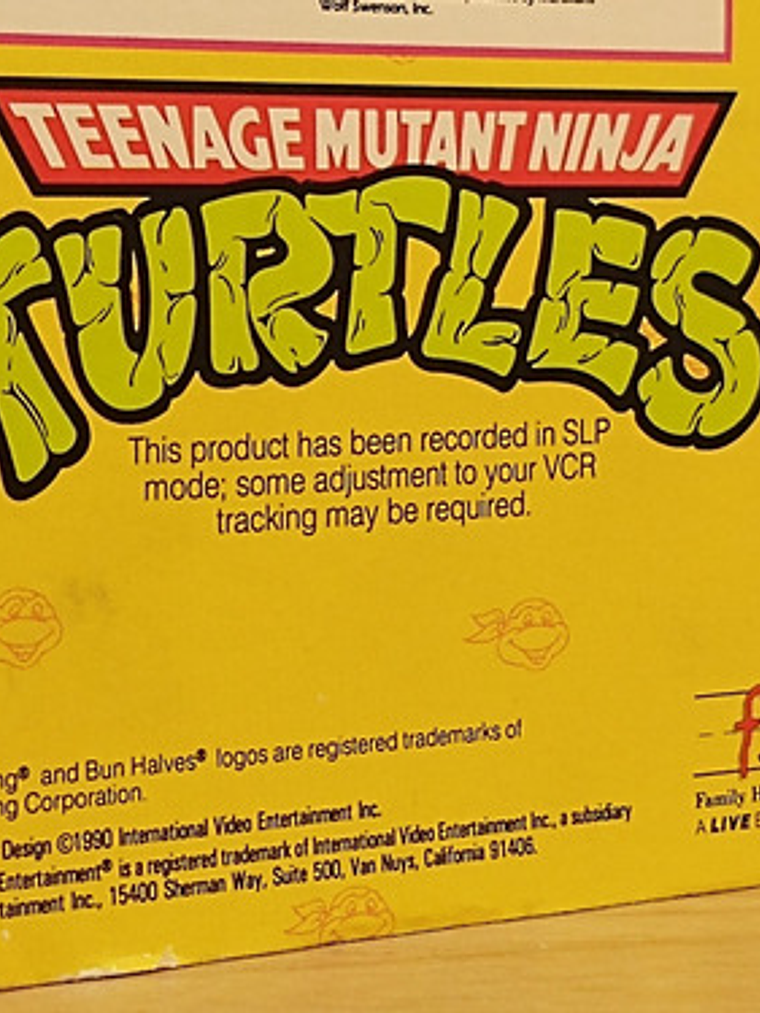 Sky Turtles Vhs 1990 Tmnt Tortugas Ninja 90s Vintage 5