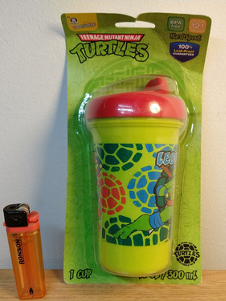 Vaso Bebe Gerber Tmnt 2013 Leo Raphael 300ml Nickelodeon 2