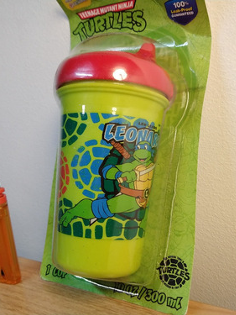 Vaso Bebe Gerber Tmnt 2013 Leo Raphael 300ml Nickelodeon 3