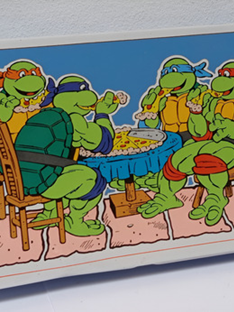 Estuche Tortugas Ninja 1989 Tmnt Vintage 80s 90s 1