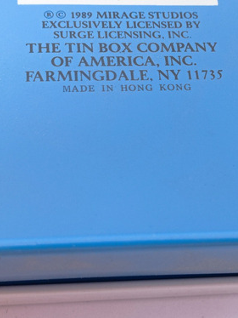 Estuche Tortugas Ninja 1989 Tmnt Vintage 80s 90s 4