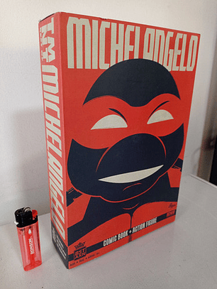Michelangelo + Comic 100p Tmnt Bst Axn Tortugas Ninja