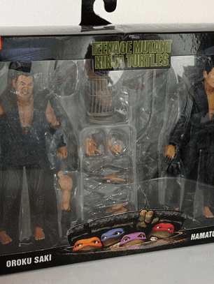Oroku Saki + Hamato Yoshi Tmnt Movie Neca Tortugas Ninja