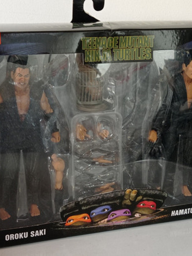 Oroku Saki + Hamato Yoshi Tmnt Movie Neca Tortugas Ninja 1