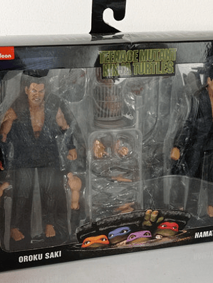 Oroku Saki + Hamato Yoshi Tmnt Movie Neca Tortugas Ninja