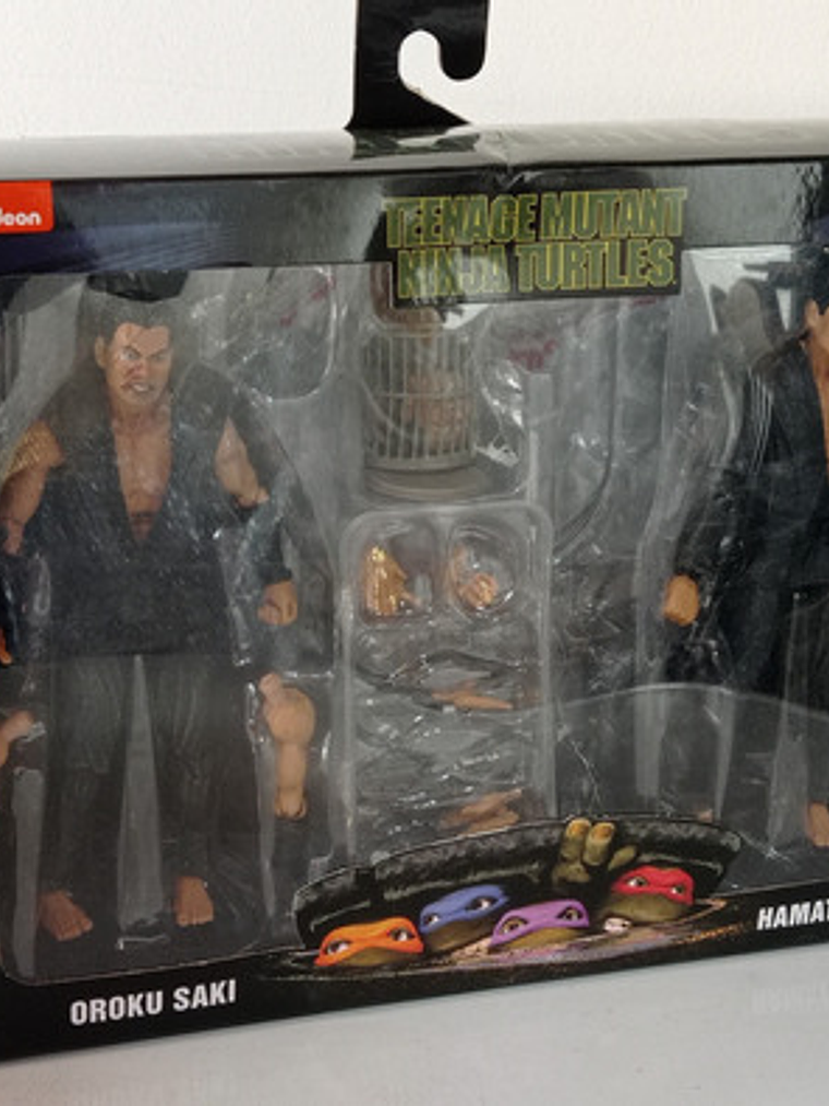 Oroku Saki + Hamato Yoshi Tmnt Movie Neca Tortugas Ninja 2