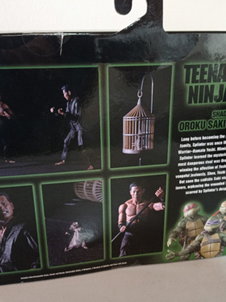 Oroku Saki + Hamato Yoshi Tmnt Movie Neca Tortugas Ninja 6