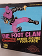 The Foot Clan Four Soldiers Pack Tmnt Bst Axn Tortugas Ninja - Miniatura 1