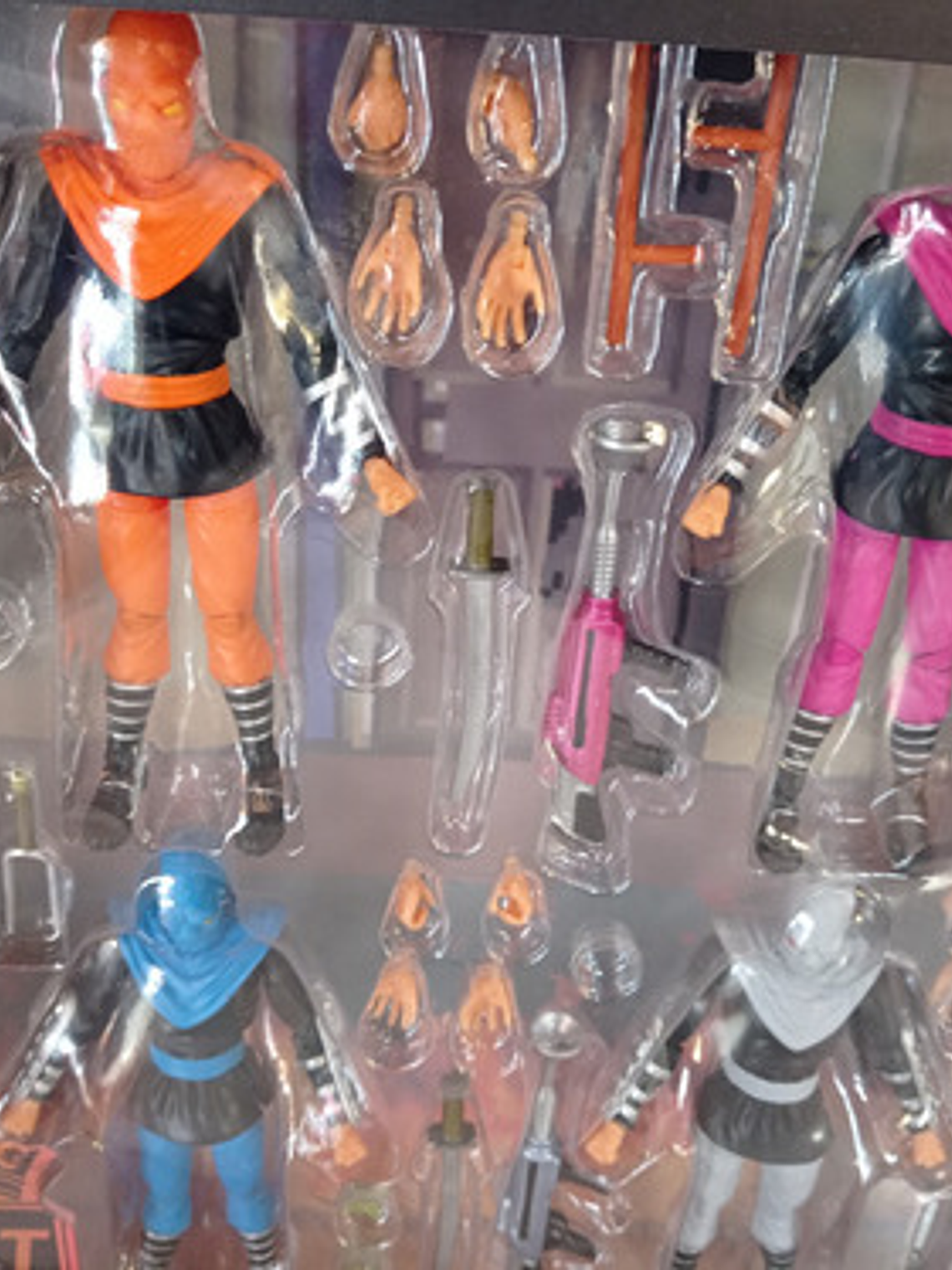 The Foot Clan Four Soldiers Pack Tmnt Bst Axn Tortugas Ninja 4