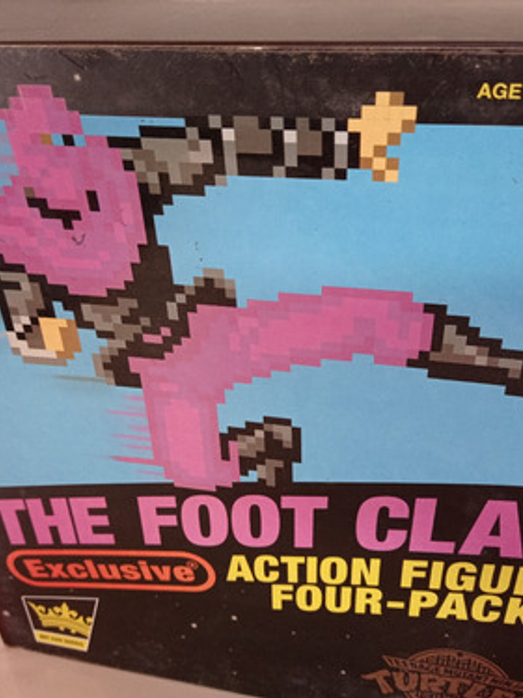 The Foot Clan Four Soldiers Pack Tmnt Bst Axn Tortugas Ninja 7