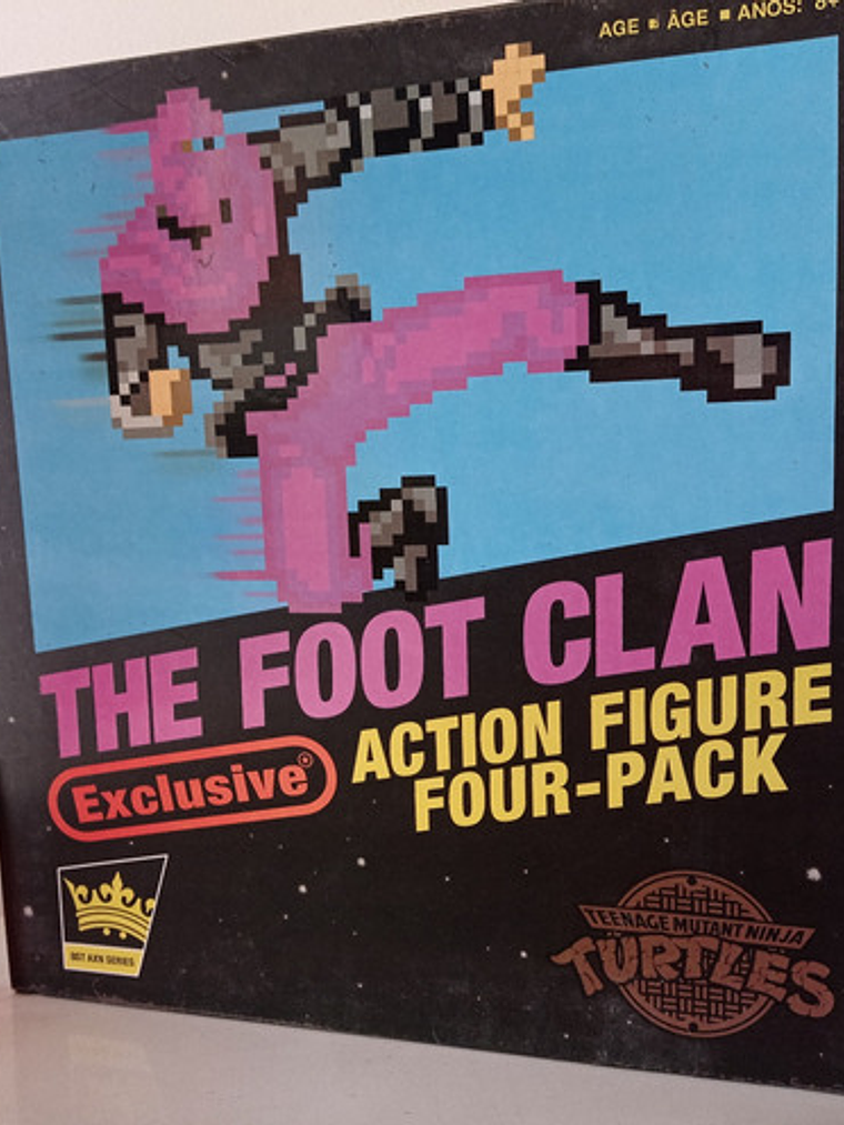 The Foot Clan Four Soldiers Pack Tmnt Bst Axn Tortugas Ninja 9