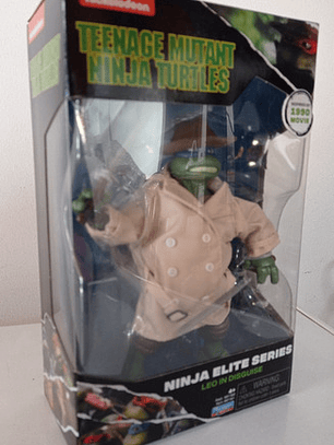 Leo In Disguise (1990 Movie) Tmnt Ninja Elite Series Tortuga