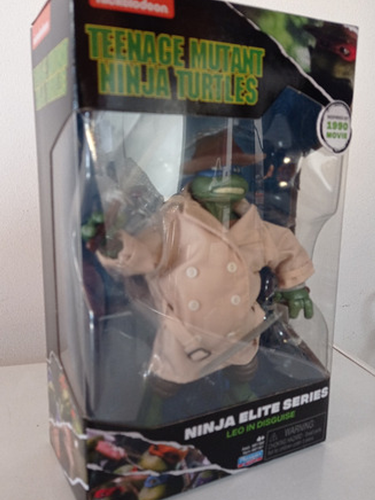 Leo In Disguise (1990 Movie) Tmnt Ninja Elite Series Tortuga 1