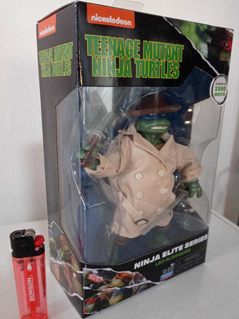 Leo In Disguise (1990 Movie) Tmnt Ninja Elite Series Tortuga 2