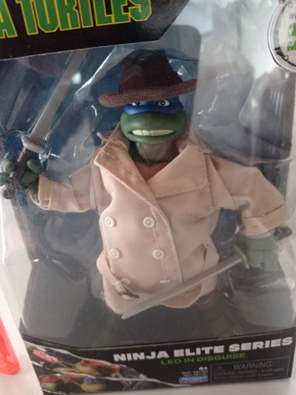 Leo In Disguise (1990 Movie) Tmnt Ninja Elite Series Tortuga 4