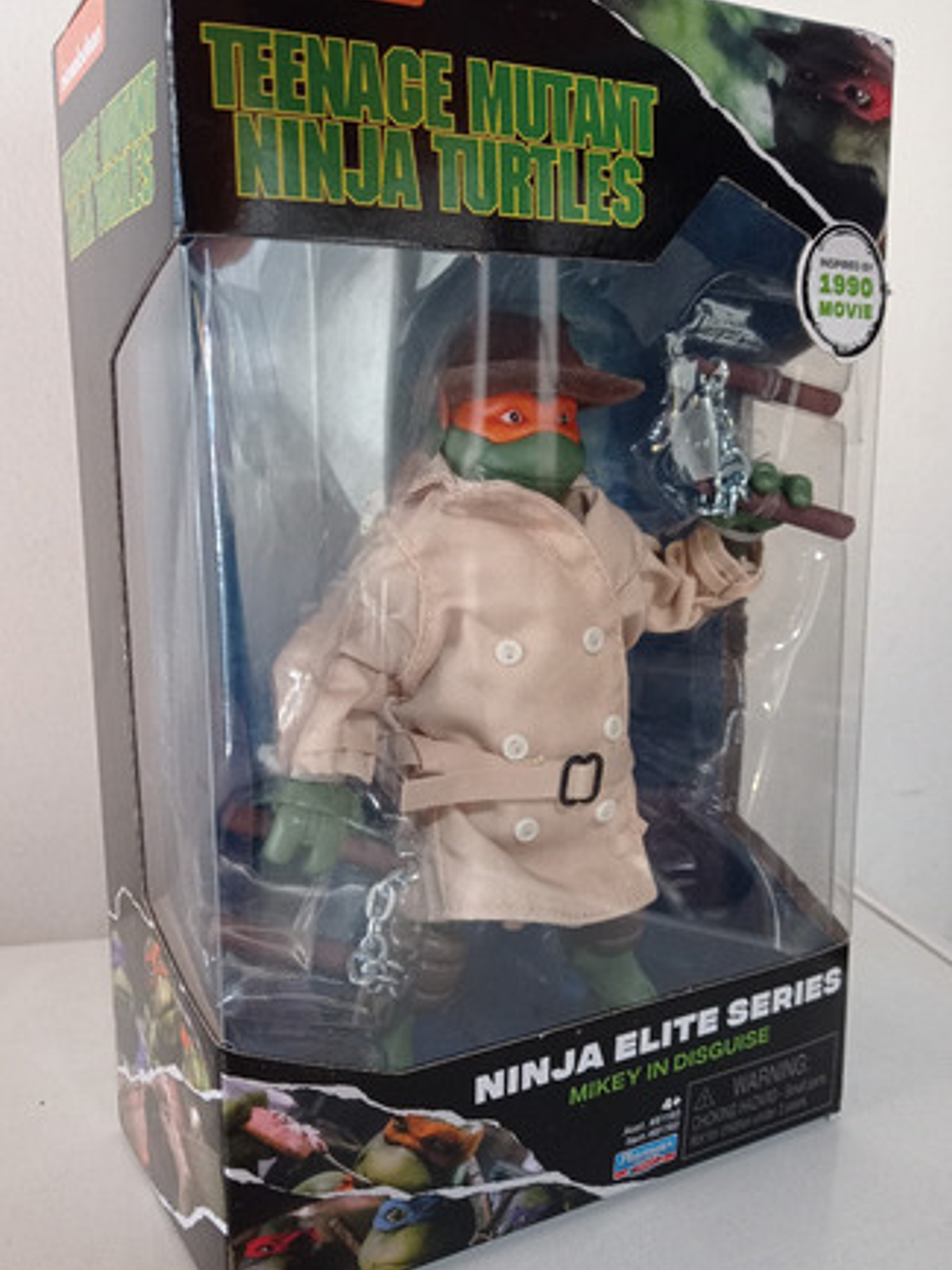 Mikey In Disguise (1990 Movie) Tmnt Ninja Elite Series Tortu 1