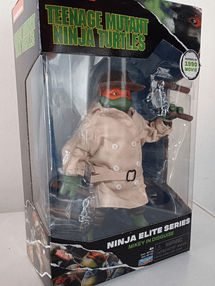 Mikey In Disguise (1990 Movie) Tmnt Ninja Elite Series Tortu