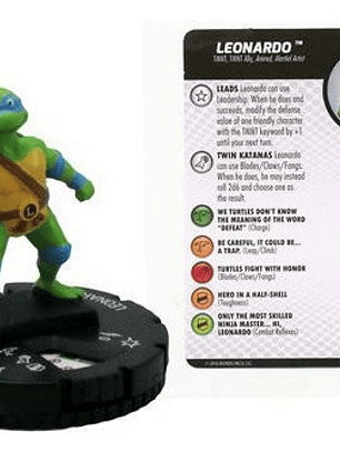 Leonardo #004 Tmnt Heroes In A Half-shell Heroclix