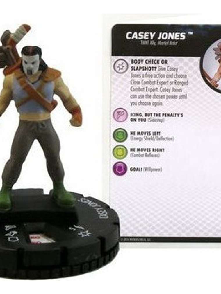 Casey Jones #006 Tmnt Heroes In A Half-shell Heroclix 1