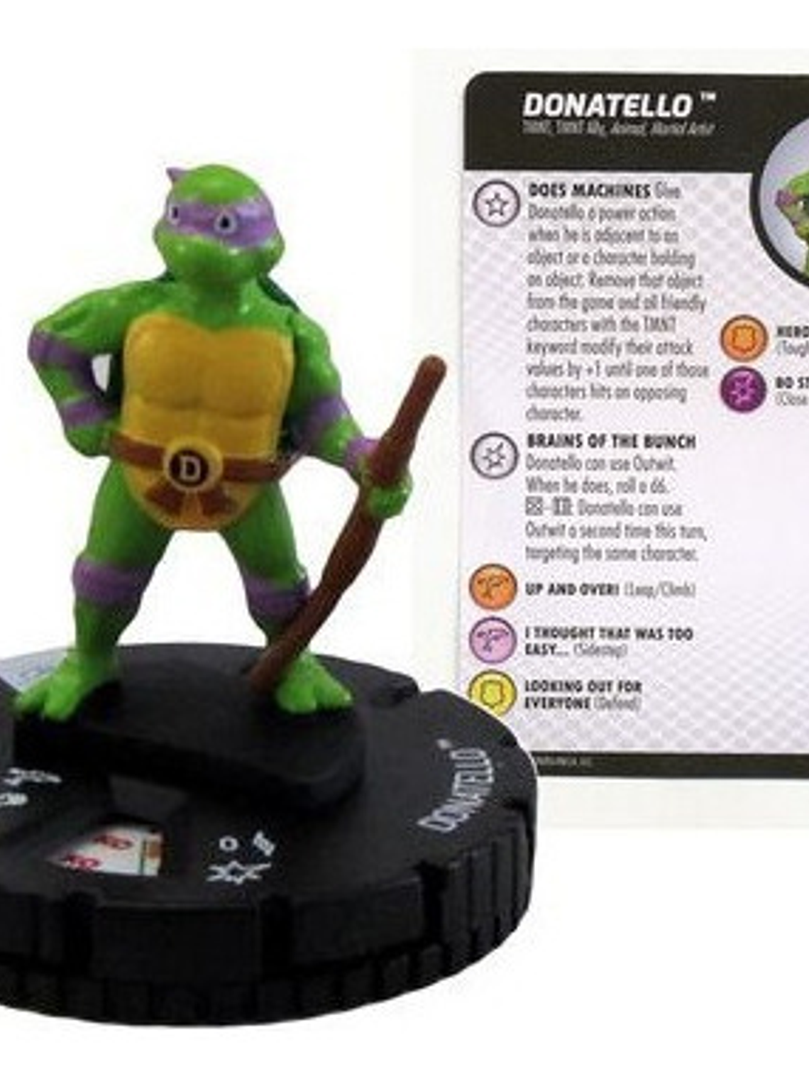 Donatello #003 Tmnt Heroes In A Half-shell Heroclix 1