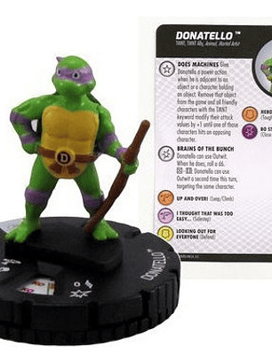Donatello #003 Tmnt Heroes In A Half-shell Heroclix