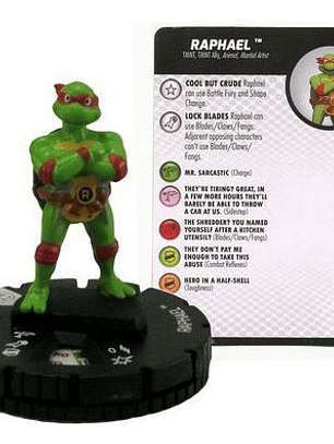 Raphael #001 Tmnt Heroes In A Half-shell Heroclix