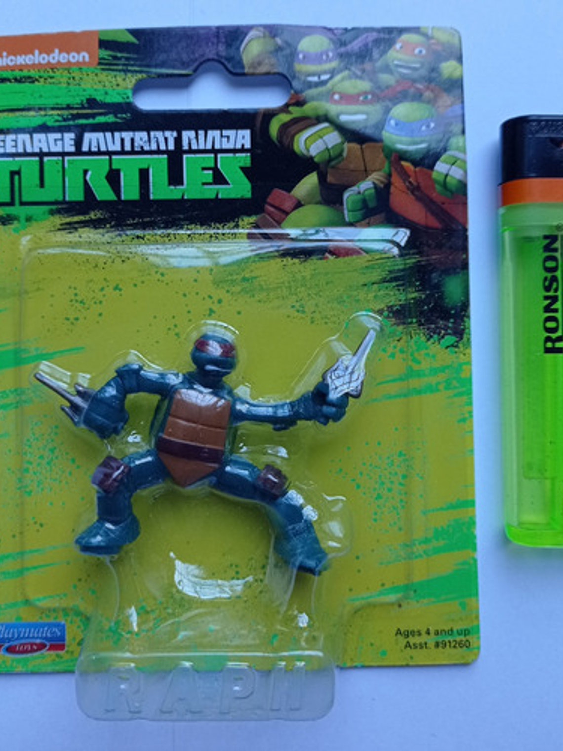 Miniatura Raphael 2019 Tmnt Playmates Nickelodeon Ninja 2