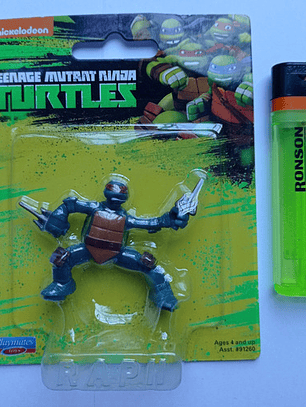 Miniatura Raphael 2019 Tmnt Playmates Nickelodeon Ninja
