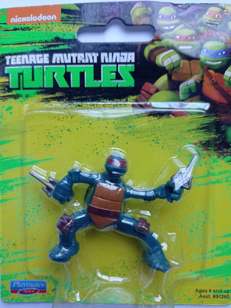 Miniatura Raphael 2019 Tmnt Playmates Nickelodeon Ninja 3