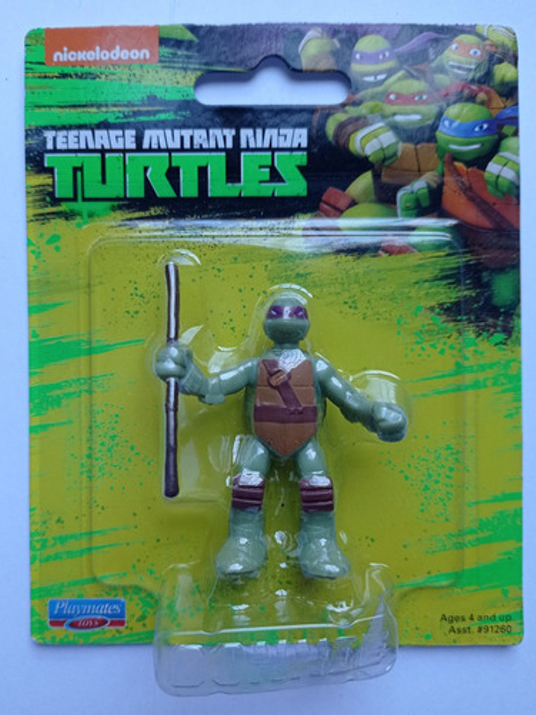 Miniatura Donatello 2019 Tmnt Playmates Nickelodeon Ninja 1